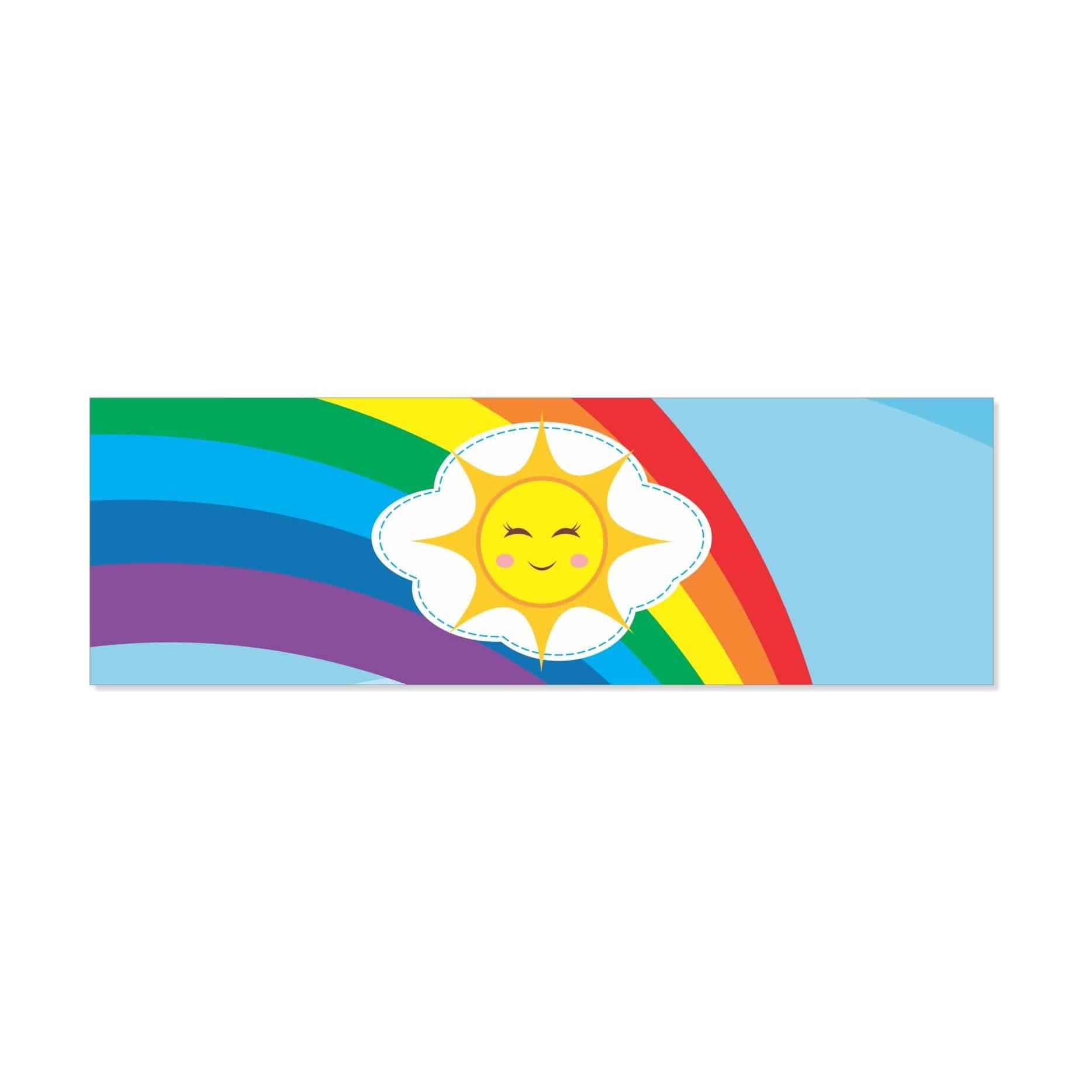 Rainbow Themed Wrist Bands - Pack of 10 THEME PARTIES Pretty UR Party
