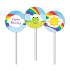 Rainbow Themed Cupcake Toppers THEME PARTIES Pretty UR Party
