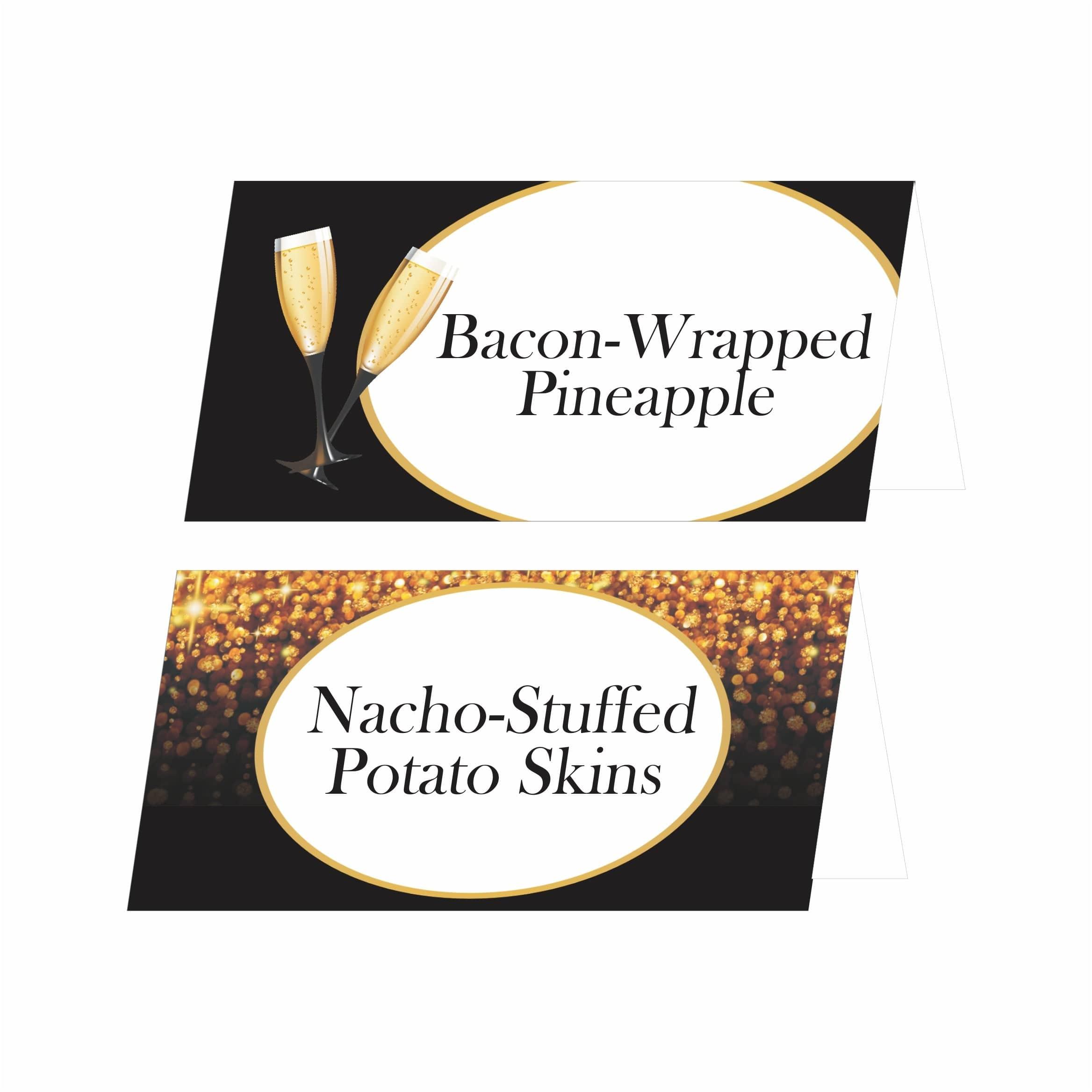 Retirement Theme Food Labels / Buffet Table Cards ALL PARTY SUPPLIES Pretty UR Party