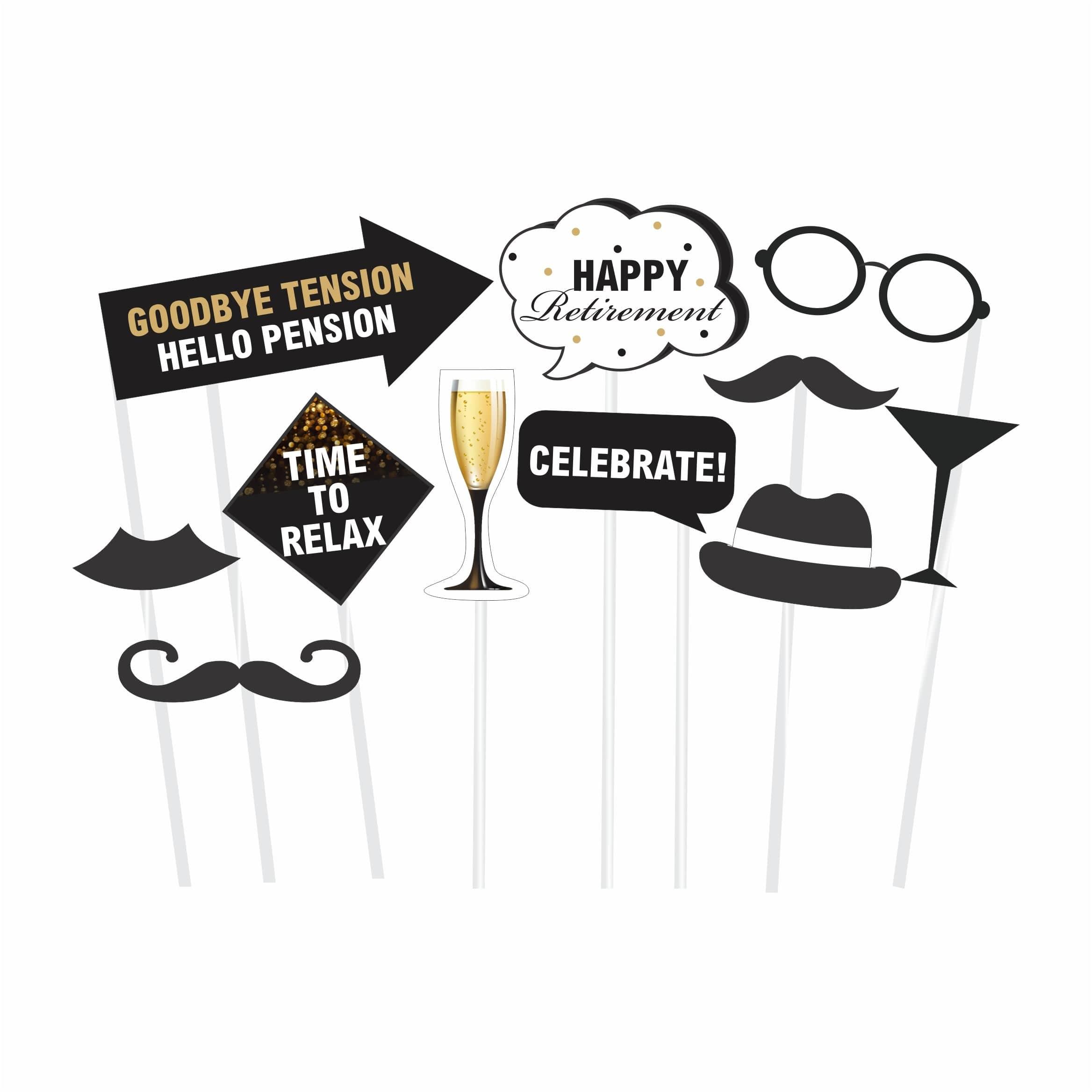 Retirement Theme Photo Prop ALL PARTY SUPPLIES Pretty UR Party