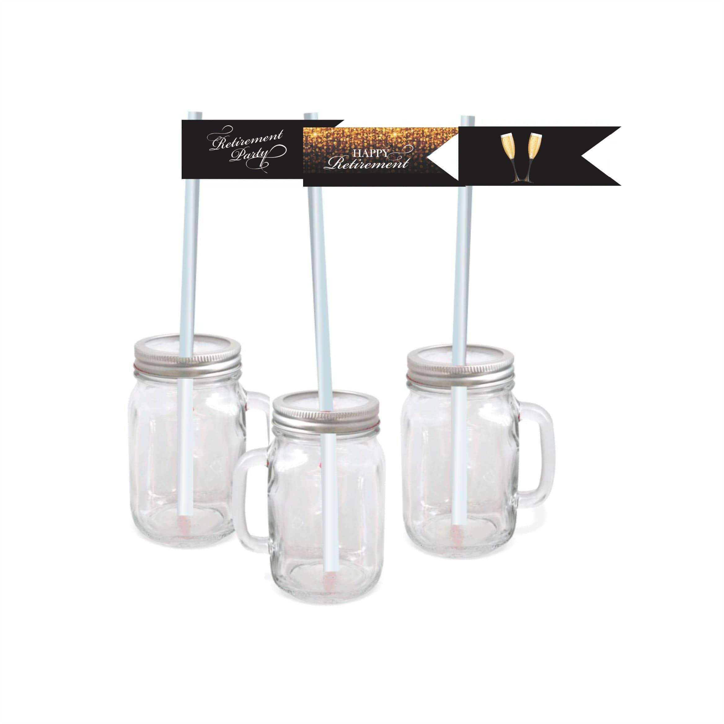 Retirement Drink Straws ALL PARTY SUPPLIES Pretty UR Party