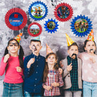 Roblox Paper Fans - Set of 6 DECORATIONS Pretty UR Party