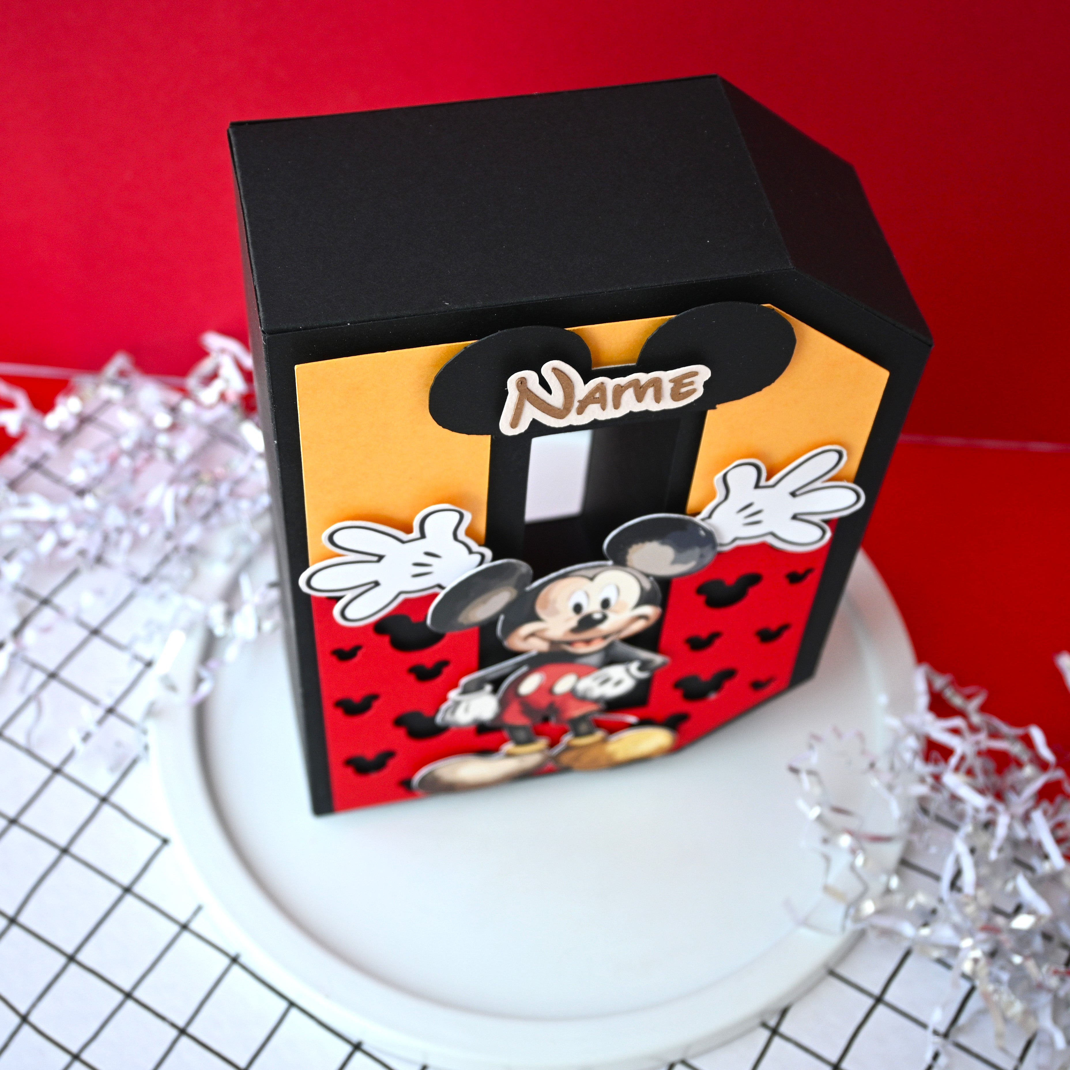 Mickey Mouse 3D Letter / Number HANDCRAFTED PRETTY UR PARTY