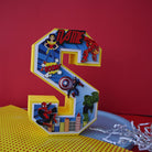 Superhero 3D Letter / Number HANDCRAFTED PRETTY UR PARTY