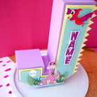 Girly Dinosaur 3D Letter / Number HANDCRAFTED PRETTY UR PARTY