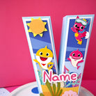 Baby Shark 3D Letter / Number HANDCRAFTED PRETTY UR PARTY