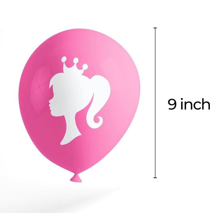 Barbie Printed Latex Balloons - Pack of 10 ALL PARTY SUPPLIES Pretty UR Party
