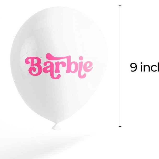 Barbie Printed Latex Balloons - Pack of 10 ALL PARTY SUPPLIES Pretty UR Party