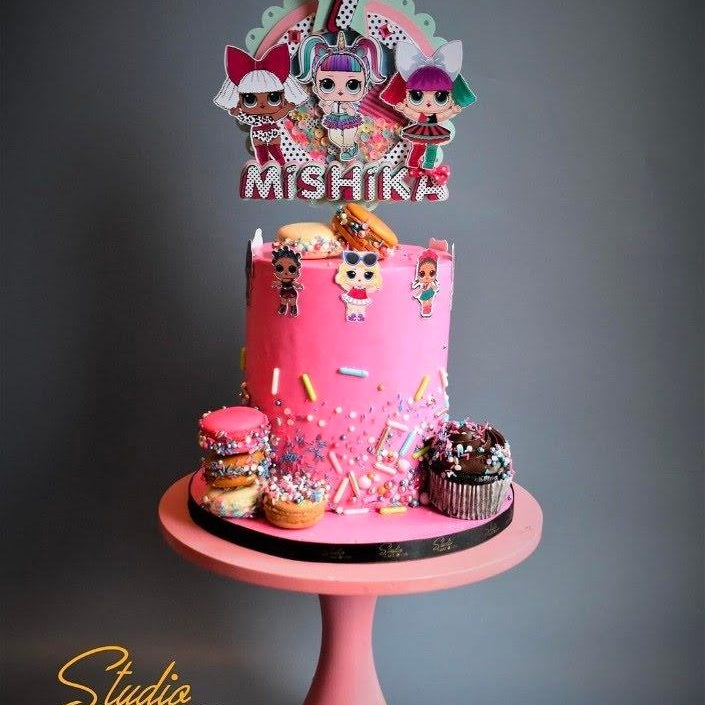 Lol Surprise Shaker Cake Topper HANDCRAFTED Pretty UR Party