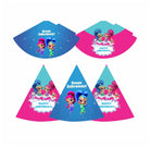 Shimmer and Shine Theme Hats - Pack of 10 THEME PARTIES Pretty UR Party