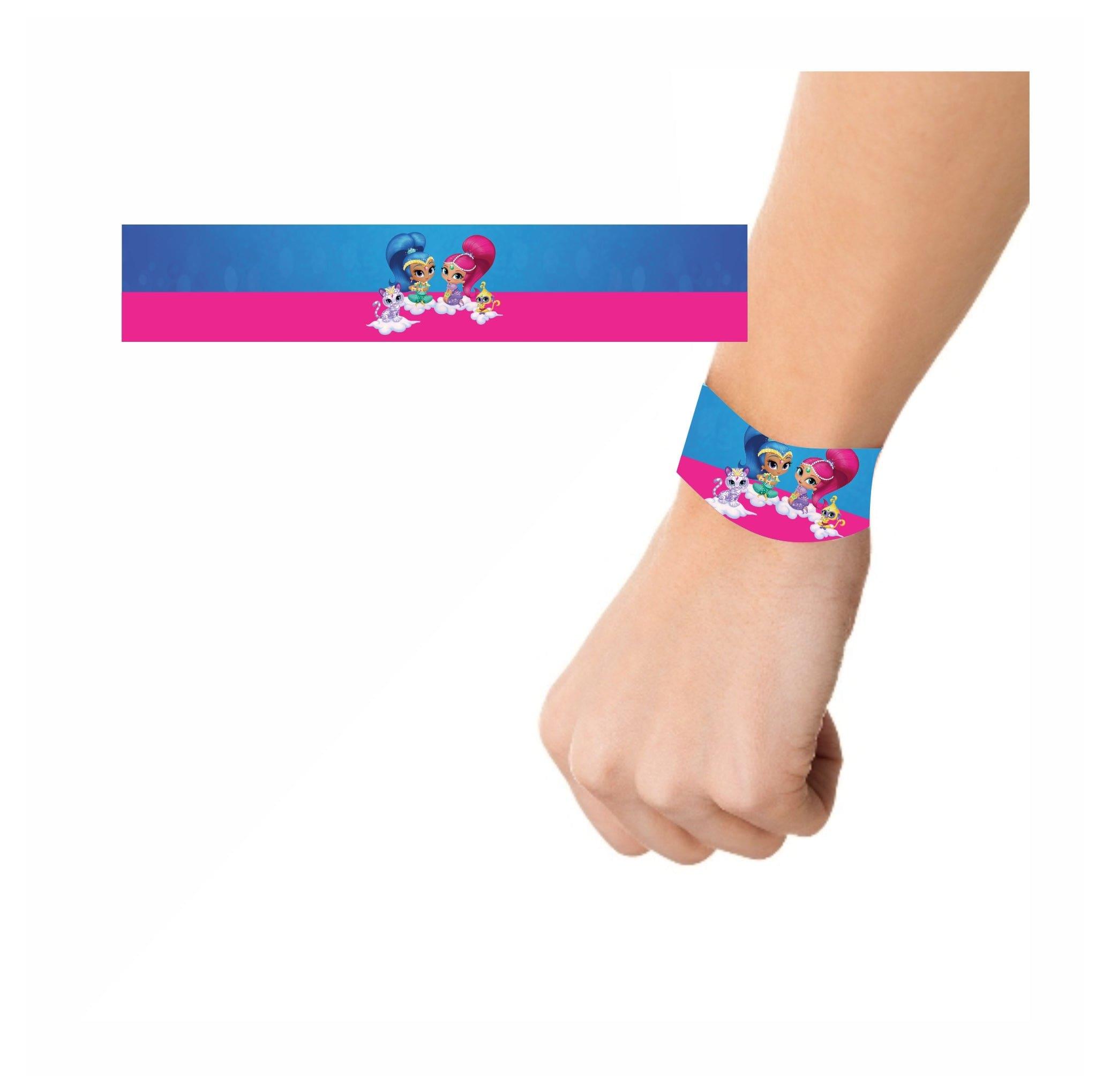 Shimmer and Shine Theme Wrist Bands - Pack of 10 THEME PARTIES Pretty UR Party