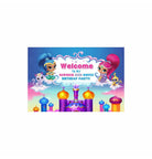 Shimmer and Shine Theme Entrance Banner / Door Sign THEME PARTIES Pretty UR Party