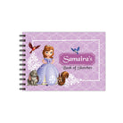 Sofia the first Enchanted Garden Party Personalised Sketchbook PERSONALISED Pretty UR Party