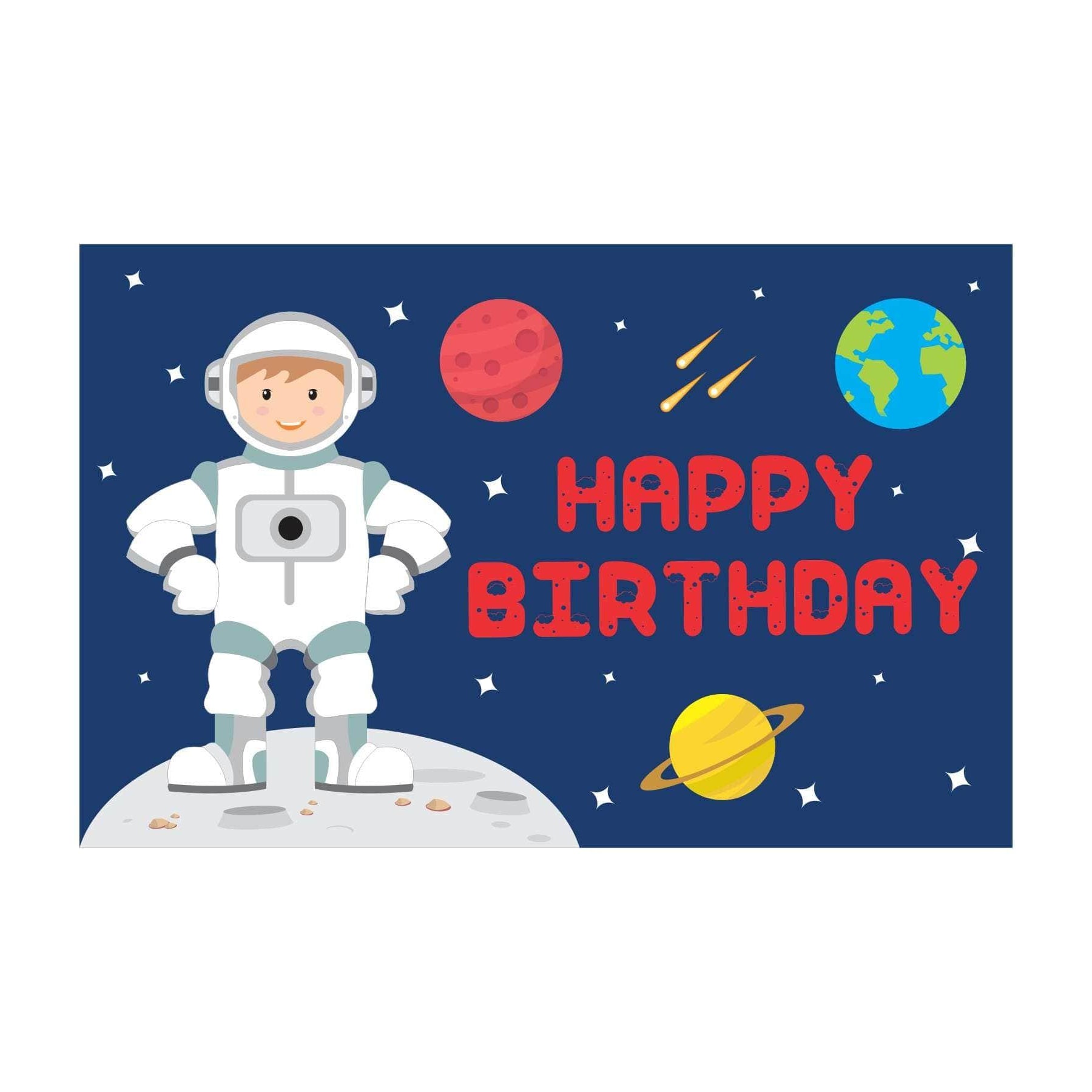 Space Theme Table Mats THEME PARTIES Pretty UR Party