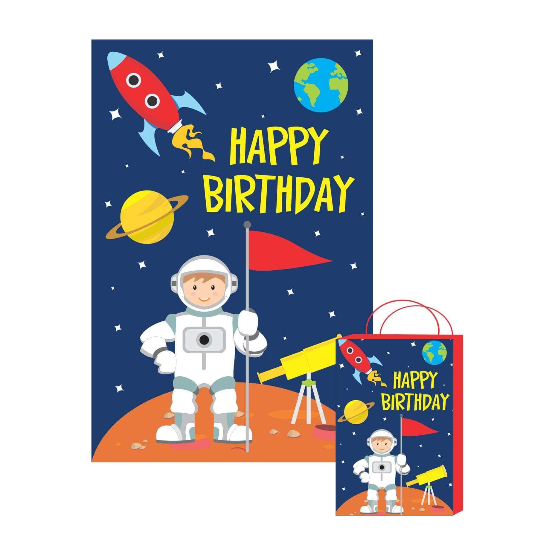 Space Theme Khoi Bag / Pinata ALL PARTY SUPPLIES Pretty UR Party