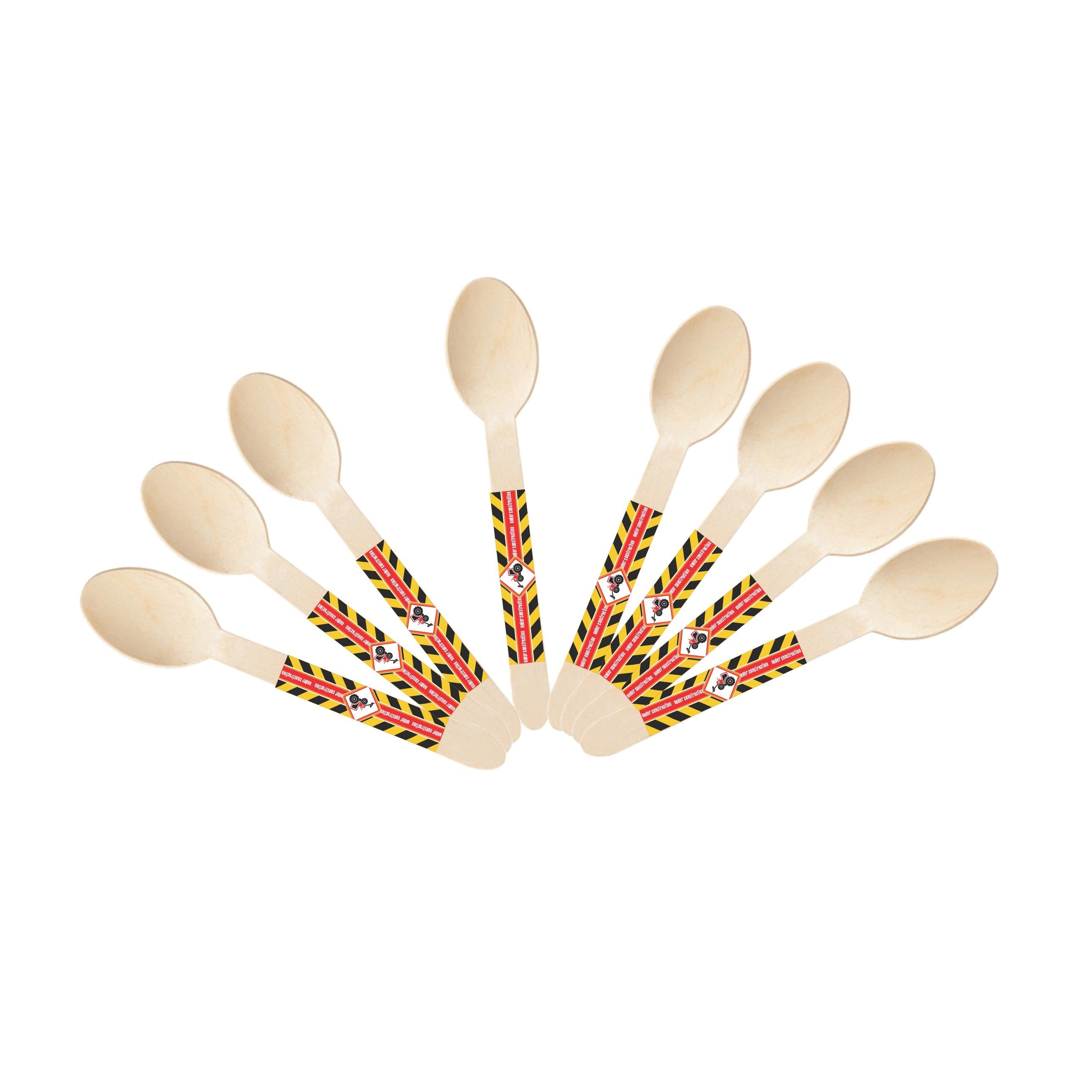 Construction Theme Spoons TABLEWARE Pretty UR Party