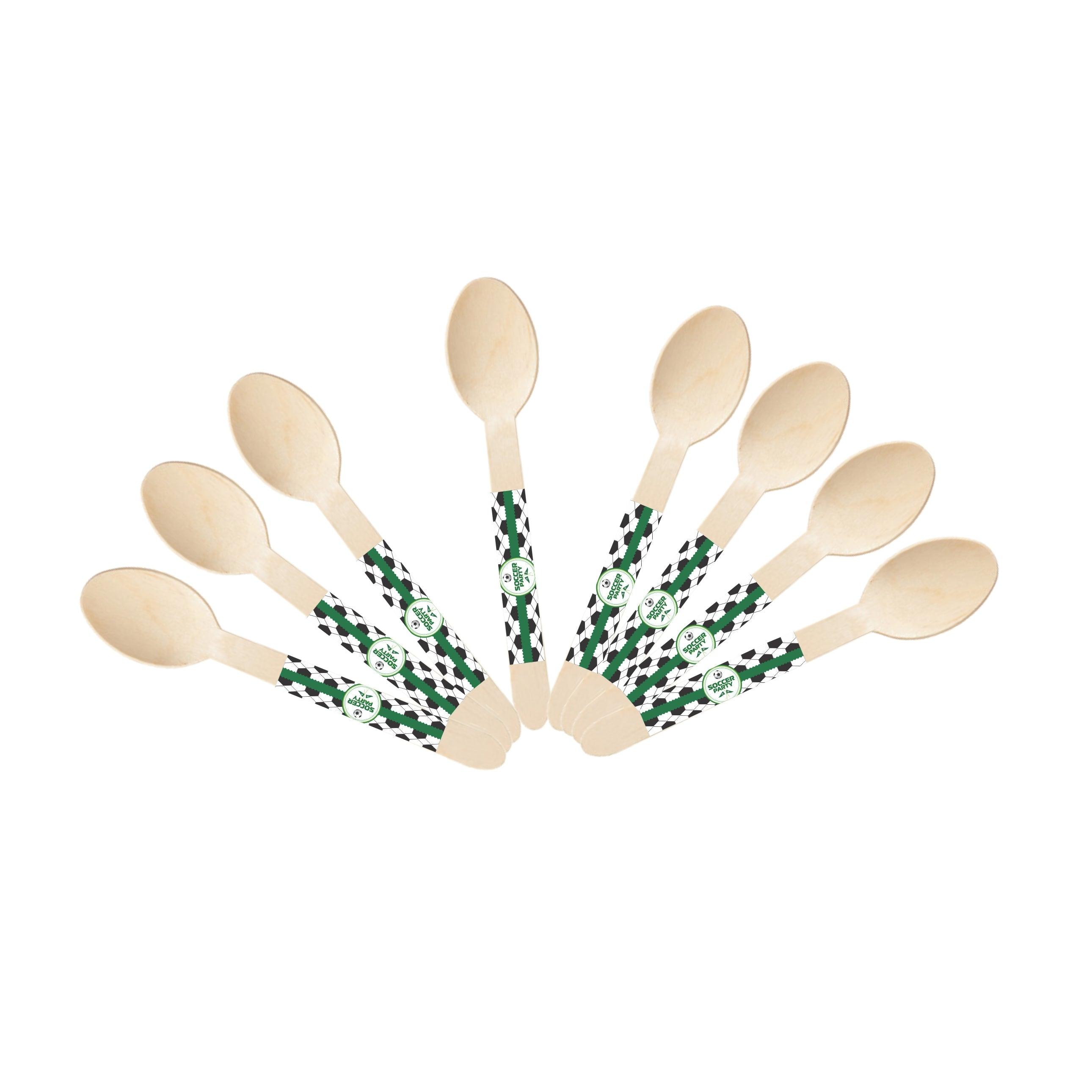 Football Theme Spoons TABLEWARE Pretty UR Party