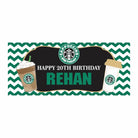 Personalized Cappuccino Theme Banner 30in ALL PARTY SUPPLIES Pretty UR Party