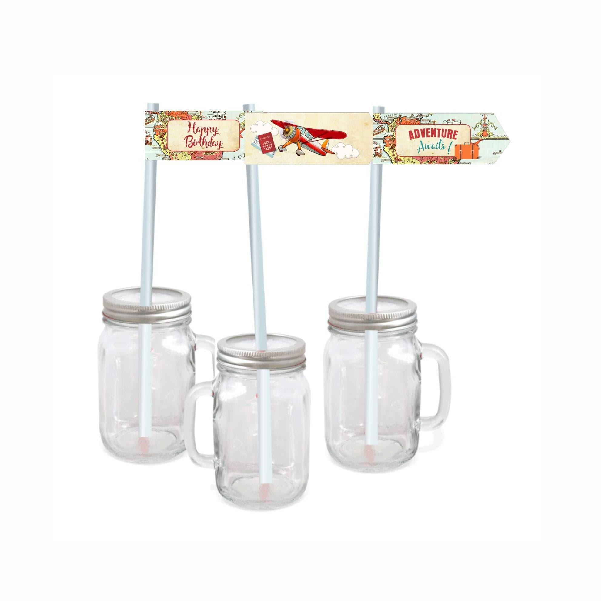 Travel Theme Drink Straws THEME PARTIES Pretty UR Party