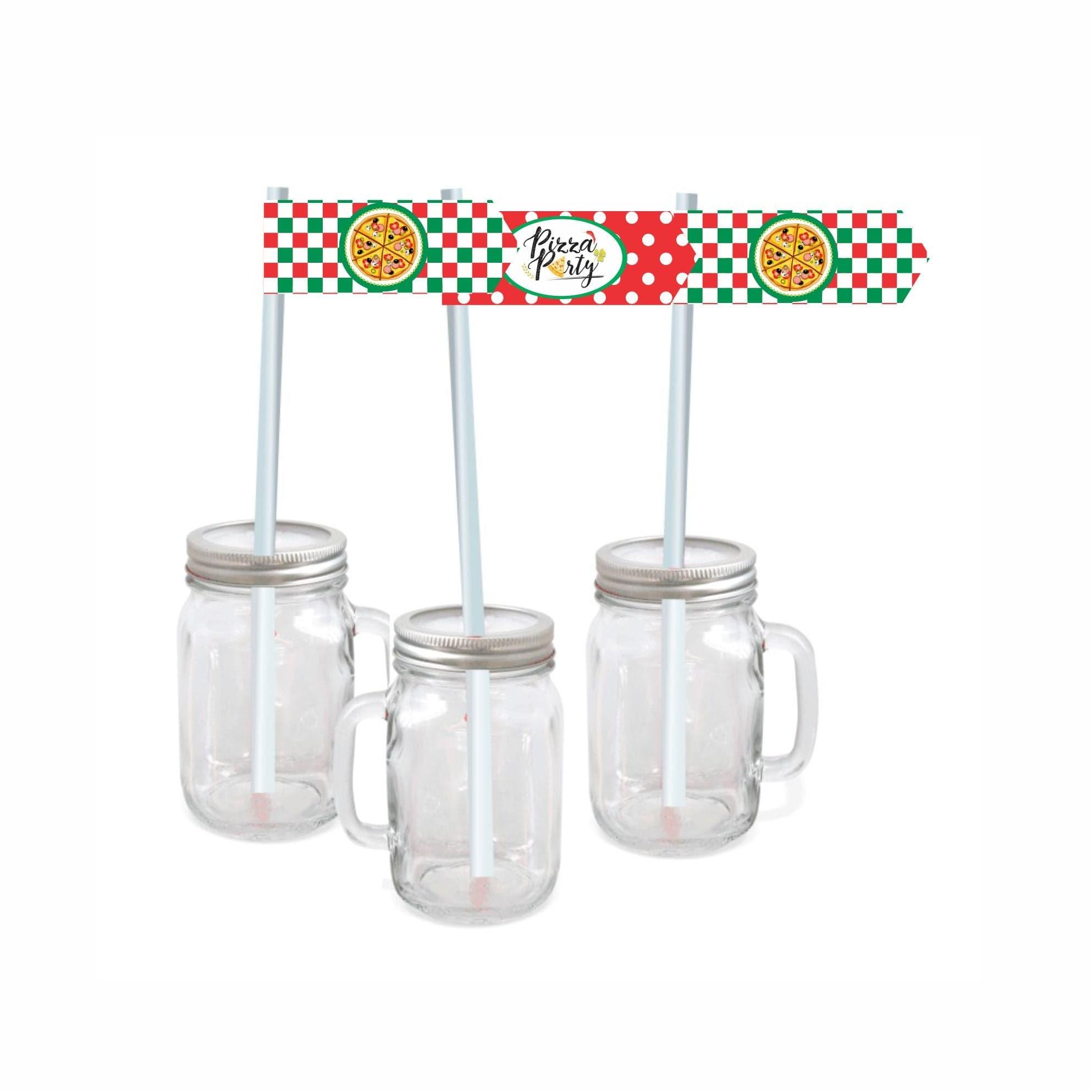 Pizza Party Theme Drink Straws THEME PARTIES Pretty UR Party