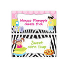 Slumber Food Labels / Buffet Table Cards THEME PARTIES Pretty UR Party