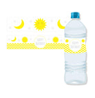 Sun and Moon Water Bottle Labels THEME PARTIES Pretty UR Party