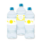 Sun and Moon Water Bottle Labels THEME PARTIES Pretty UR Party