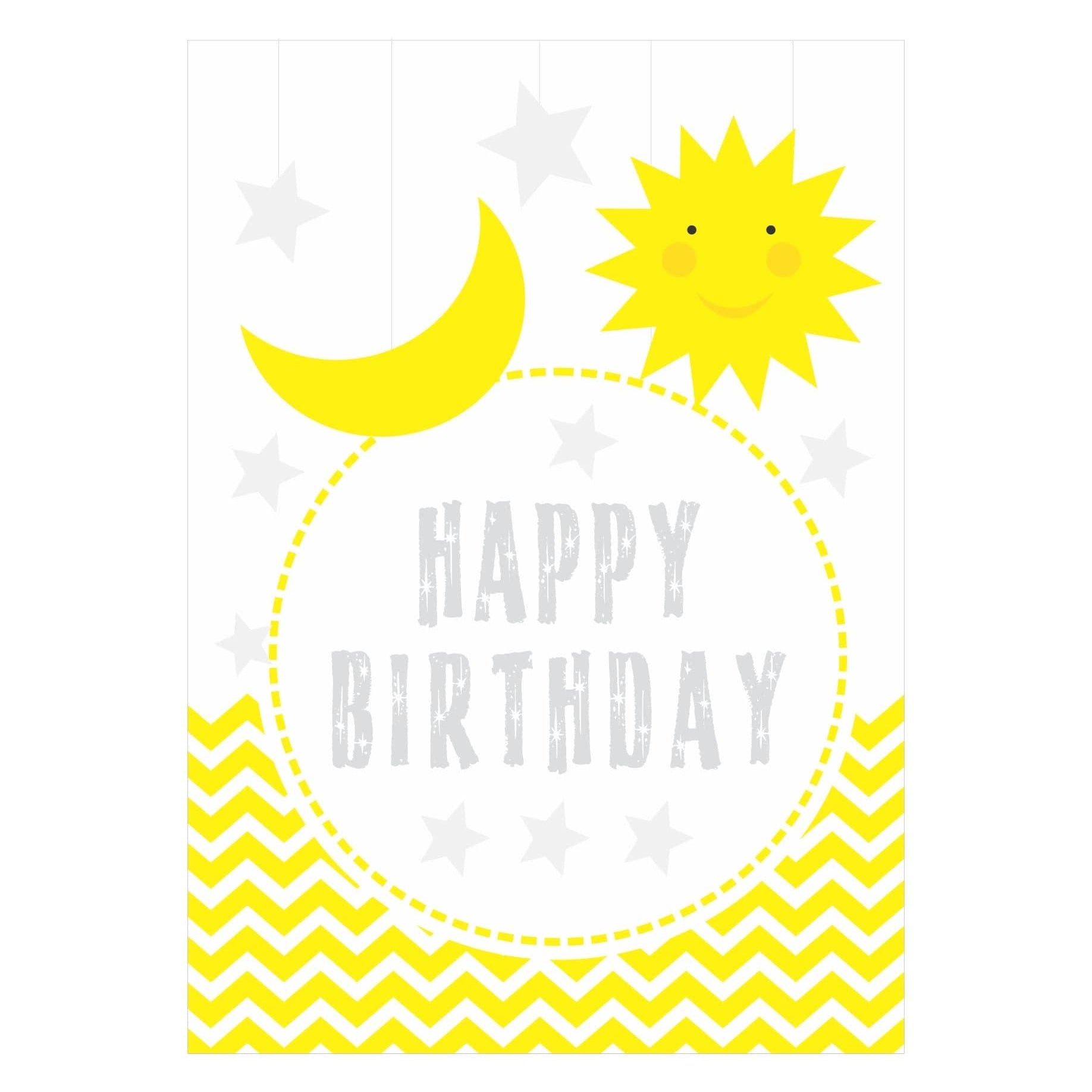 Sun and Moon Centerpieces - Pack of 2 THEME PARTIES Pretty UR Party