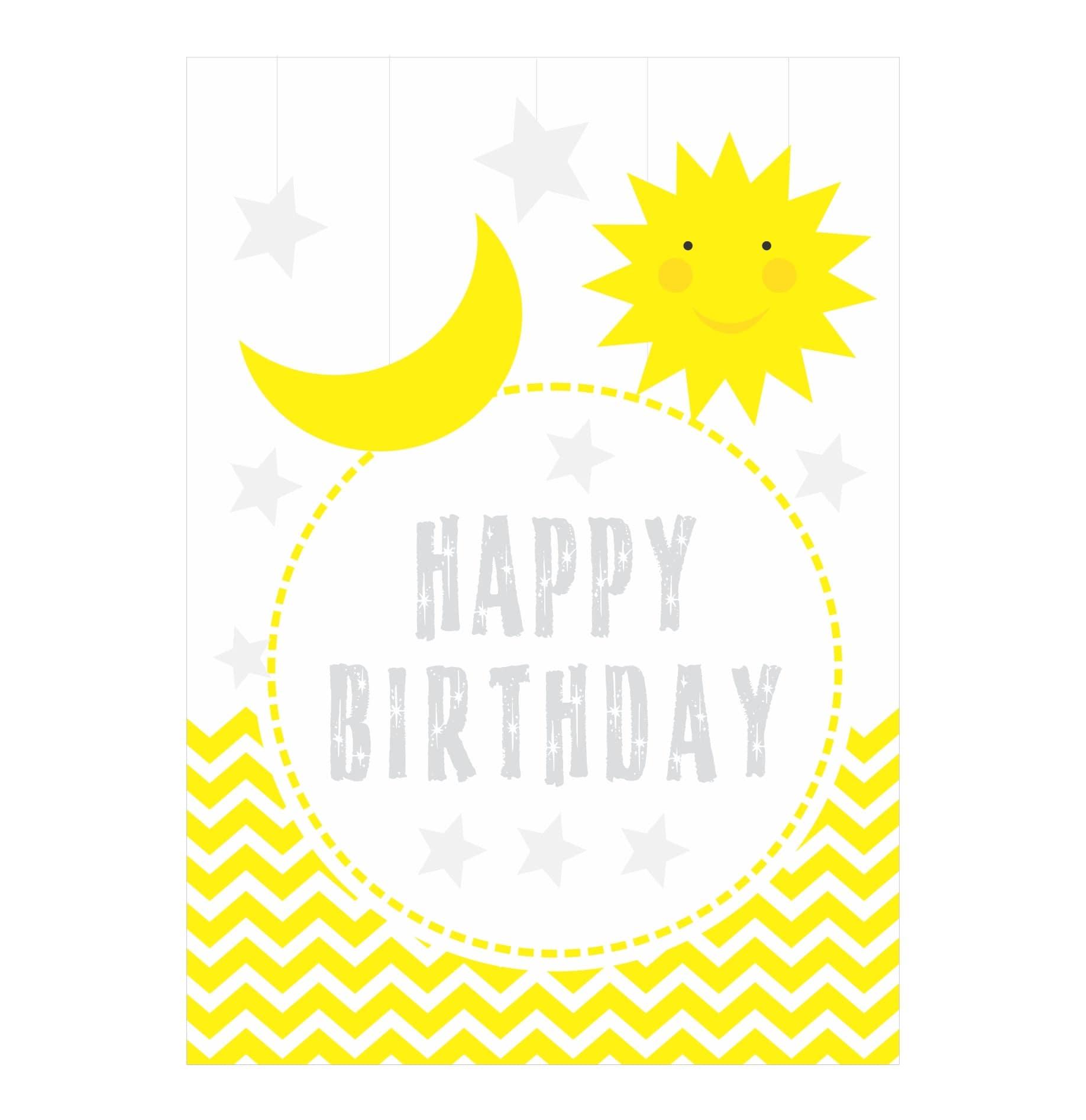 Sun and Moon Centerpieces - Pack of 2 THEME PARTIES Pretty UR Party