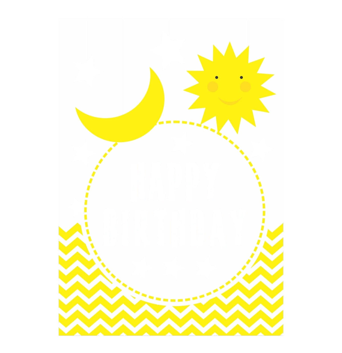 Sun and Moon Centerpieces - Pack of 2
