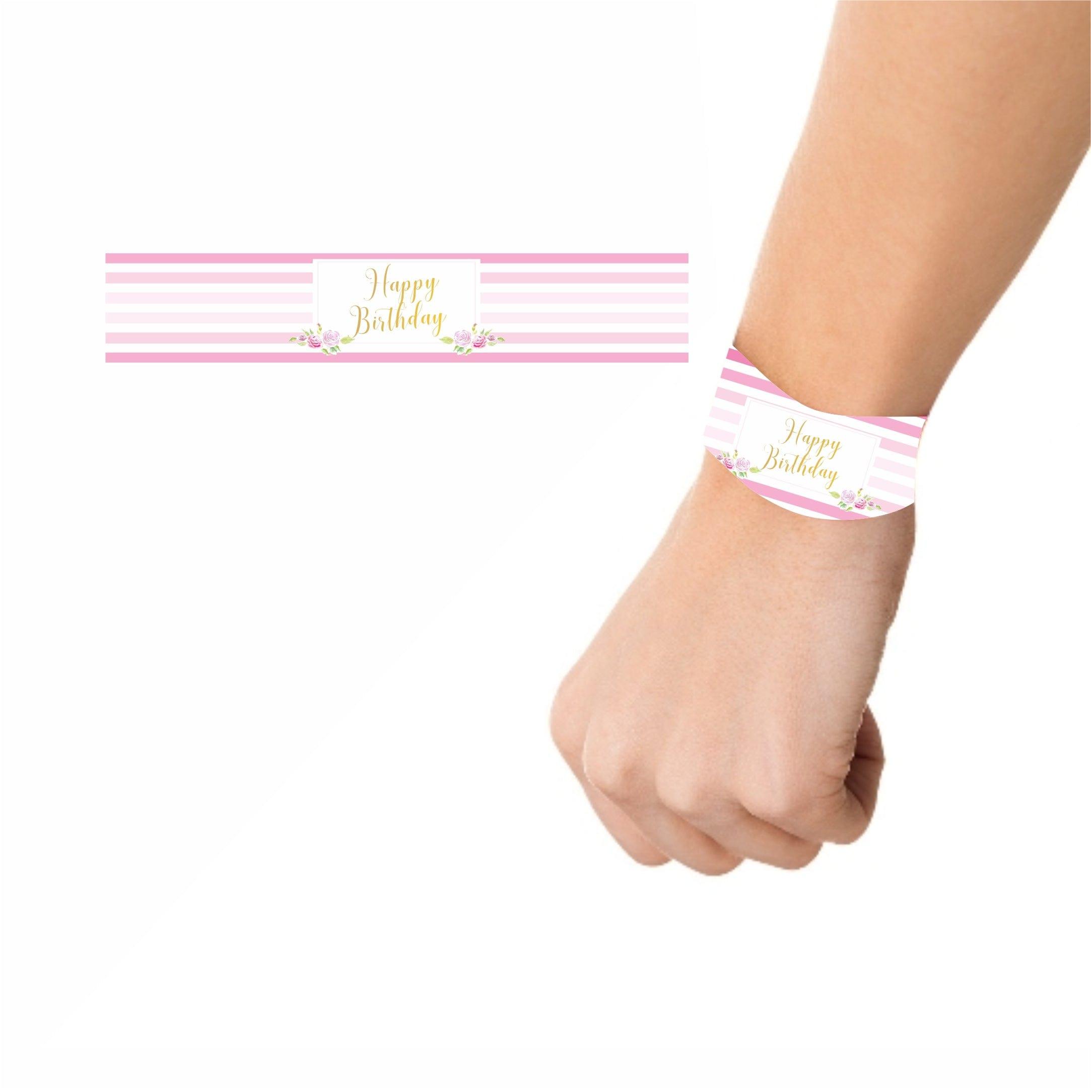 Sweet Sixteen Theme Wrist Bands - Pack of 10 THEME PARTIES Pretty UR Party