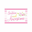 Sweet Sixteen Theme Table Mats THEME PARTIES Pretty UR Party