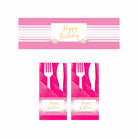 Sweet Sixteen Theme Napkin Rings THEME PARTIES Pretty UR Party