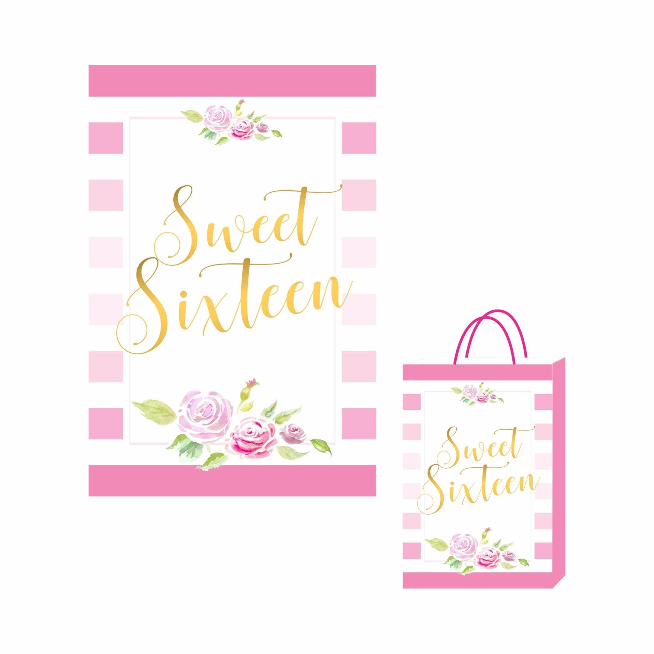 Sweet Sixteen Theme Khoi Bag / Pinata ALL PARTY SUPPLIES Pretty UR Party