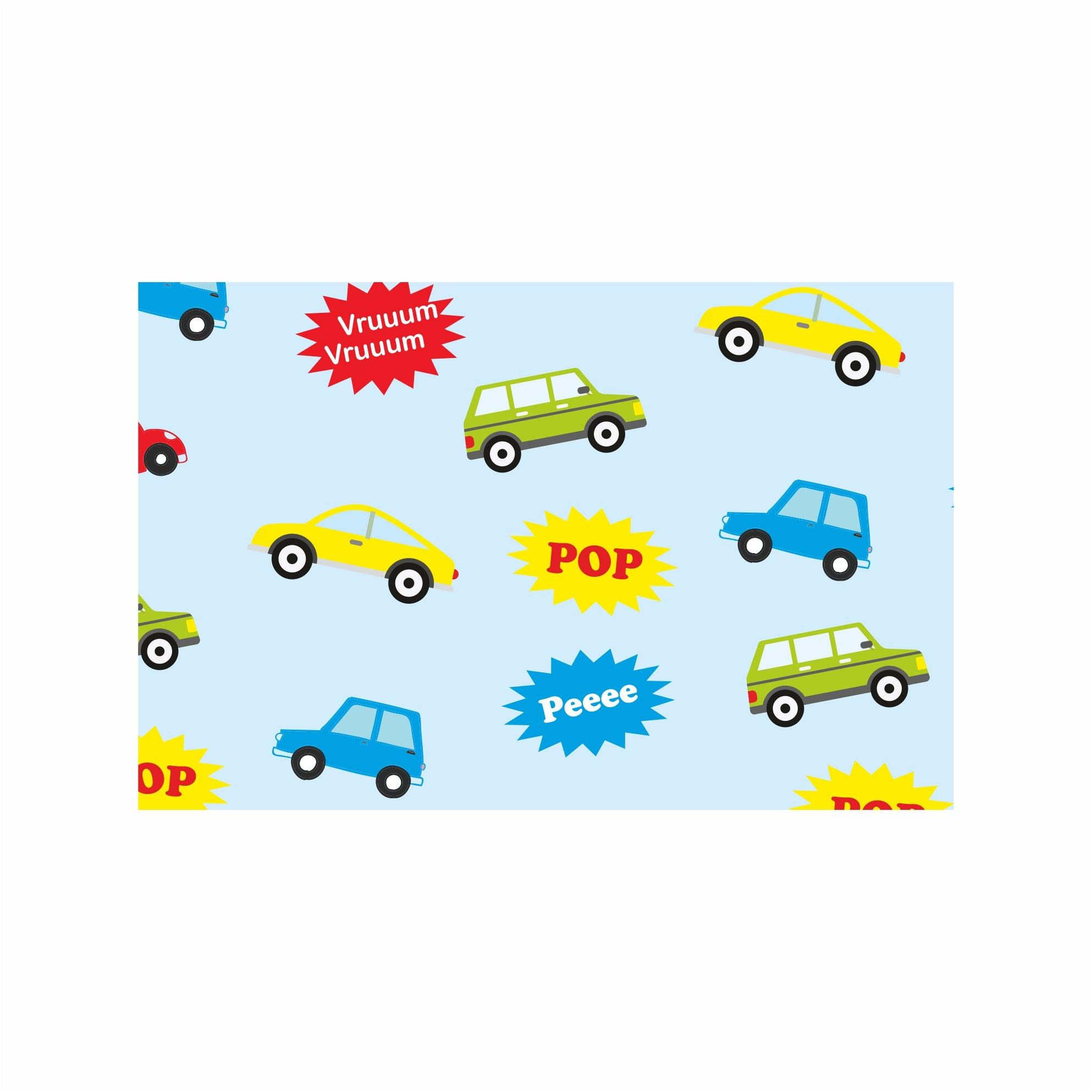 Colorful Cars Theme Table Mats THEME PARTIES Pretty UR Party
