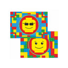 Lego inspired Table Mats THEME PARTIES Pretty UR Party