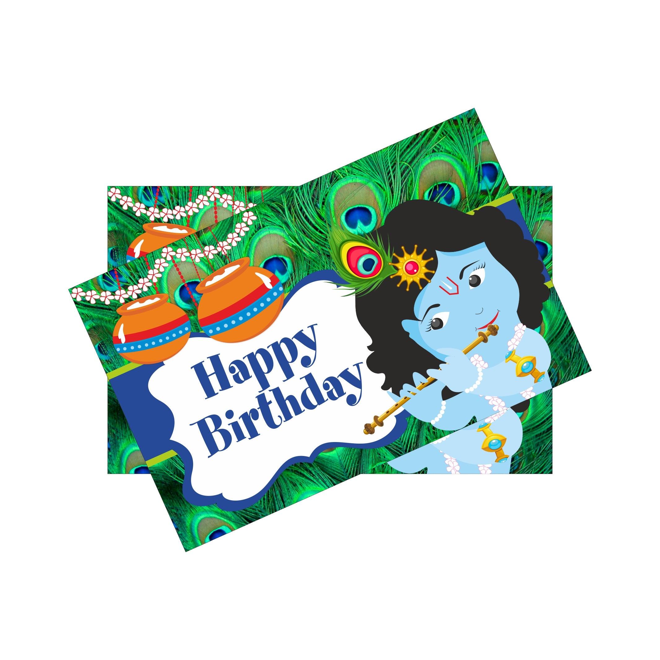Krishna Theme Table Mats THEME PARTIES Pretty UR Party