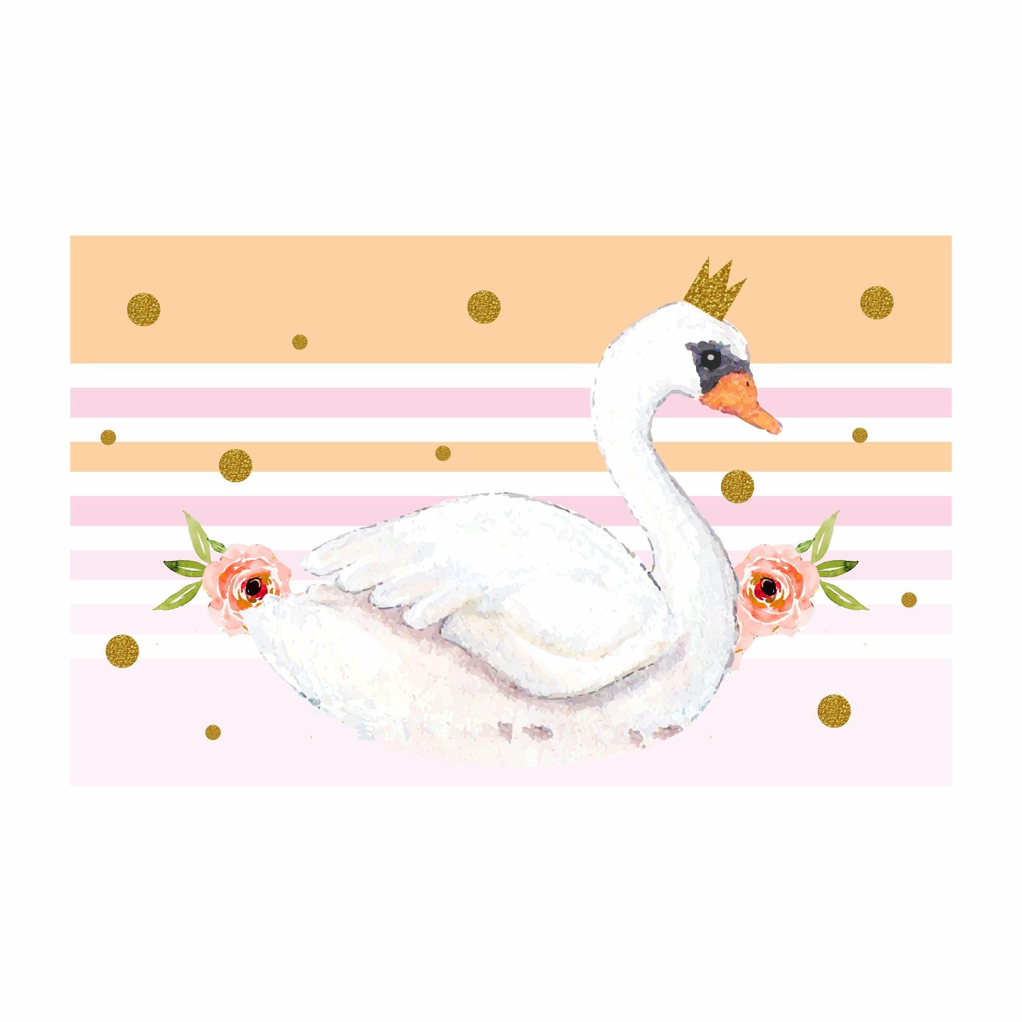 Swan Theme Table Mats THEME PARTIES Pretty UR Party