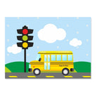 Wheels On The Bus Table Mats THEME PARTIES Pretty UR Party