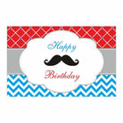 Moustache Table Mats THEME PARTIES Pretty UR Party