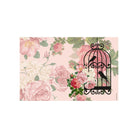Pink Floral and Bird Cage Table Mats THEME PARTIES Pretty UR Party