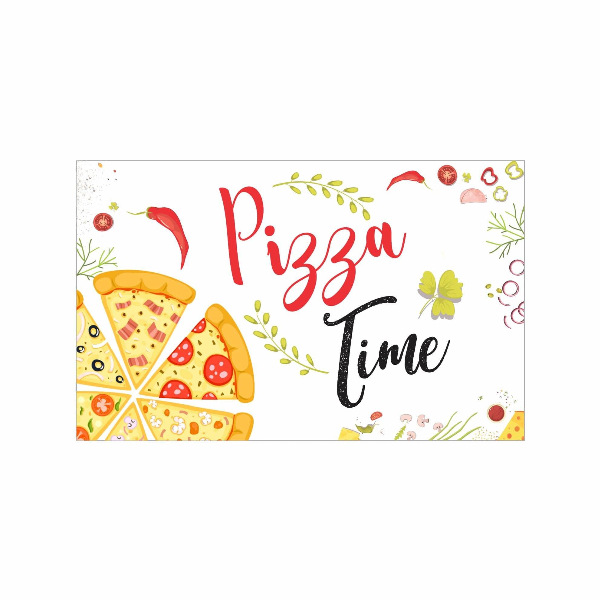 Pizza Party Theme Table Mats THEME PARTIES Pretty UR Party
