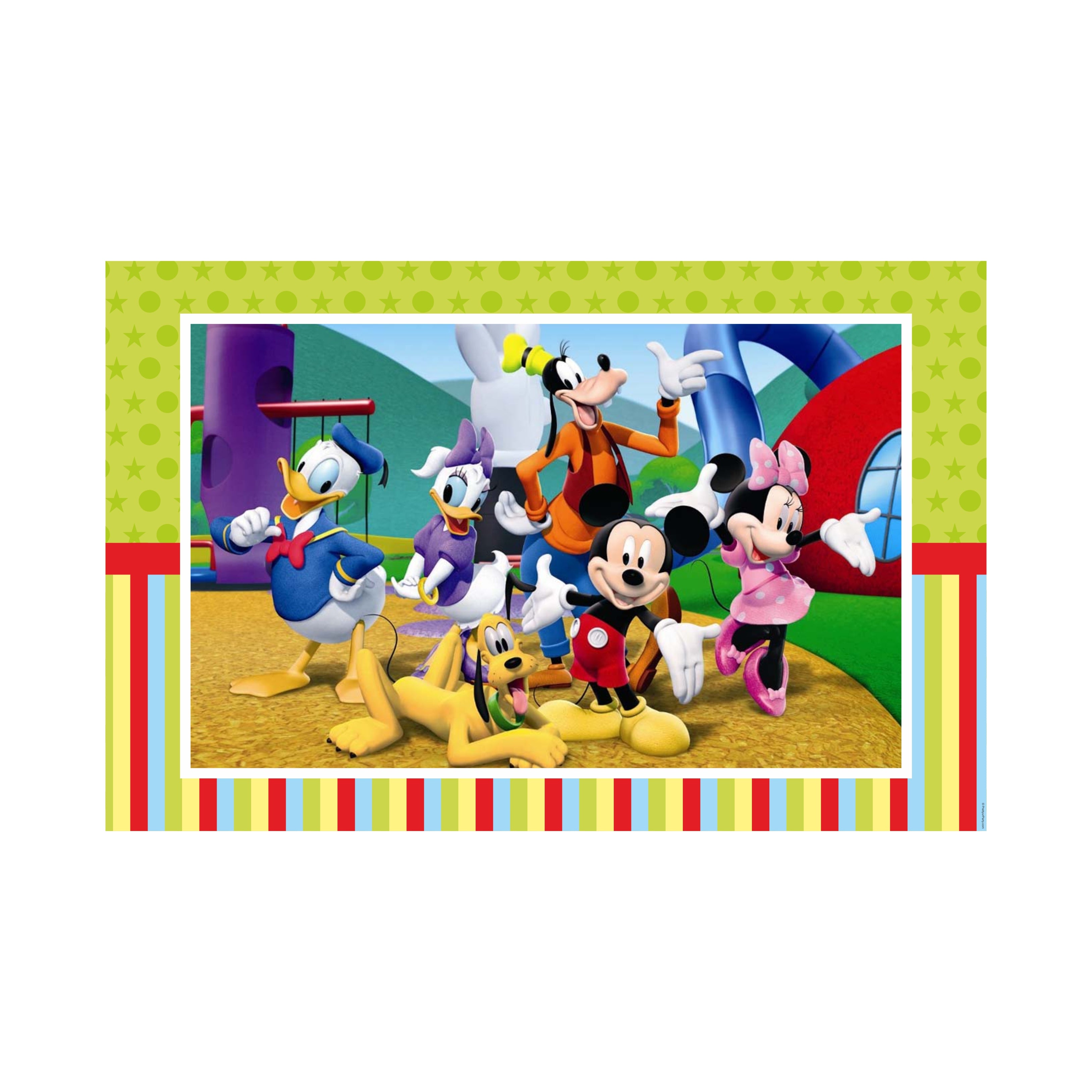 Mickey Mouse Clubhouse Inspired Table Mats THEME PARTIES Pretty UR Party