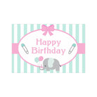 Elephant Birthday Theme Table Mats THEME PARTIES Pretty UR Party