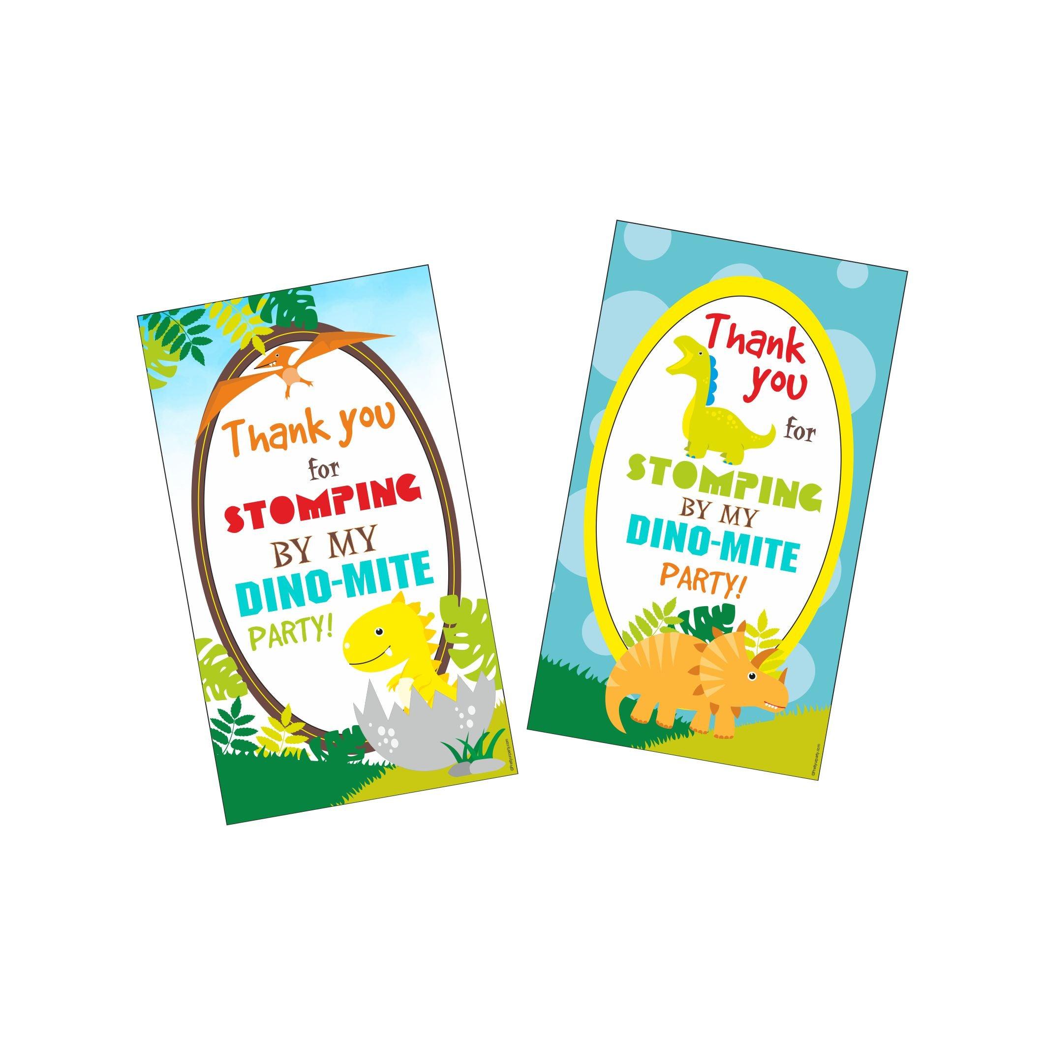 Dinosaur theme Thank you Tags THEME PARTIES Pretty UR Party