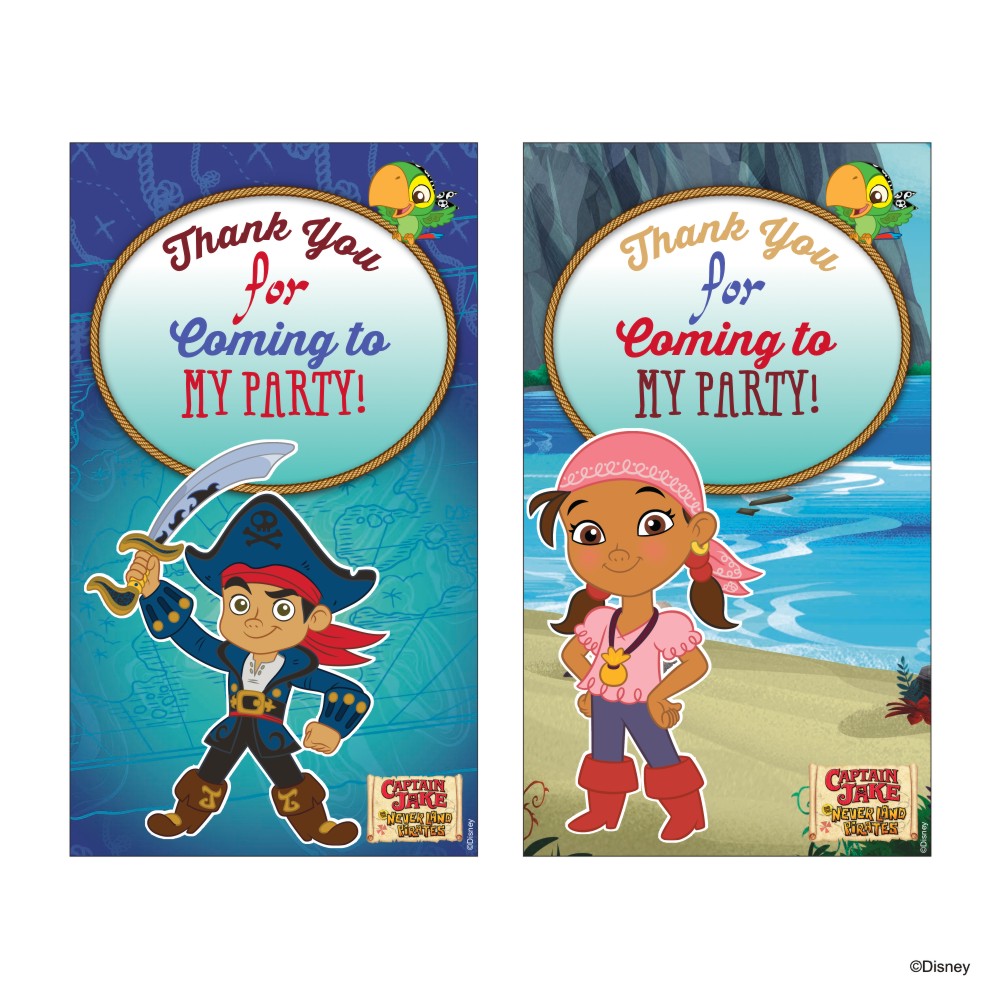 Disney Captain Jake and the Neverland Pirates Party Decorations Kit - 80 pieces combo pack THEME PARTIES Pretty UR Party