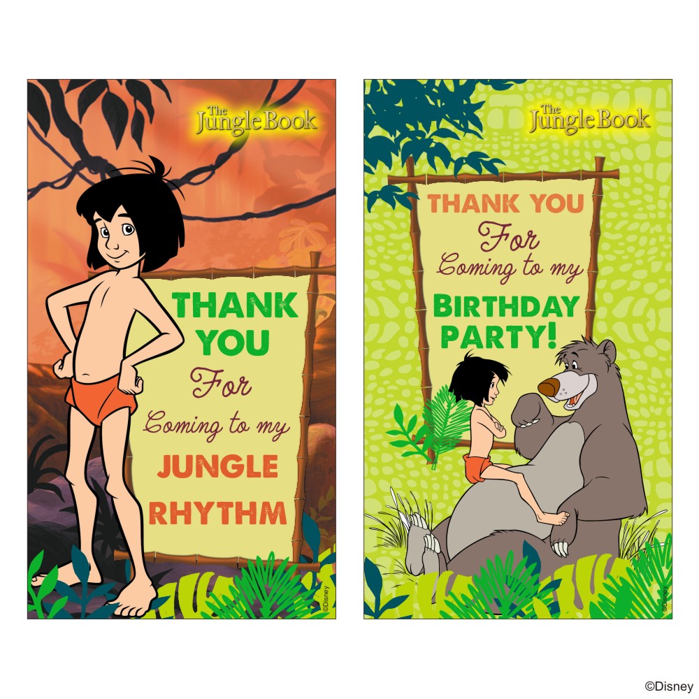 Disney The Jungle Book Party Decorations Kit - 80 pieces combo pack THEME PARTIES Pretty UR Party