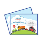 Transport E-Invitations THEME PARTIES Pretty UR Party