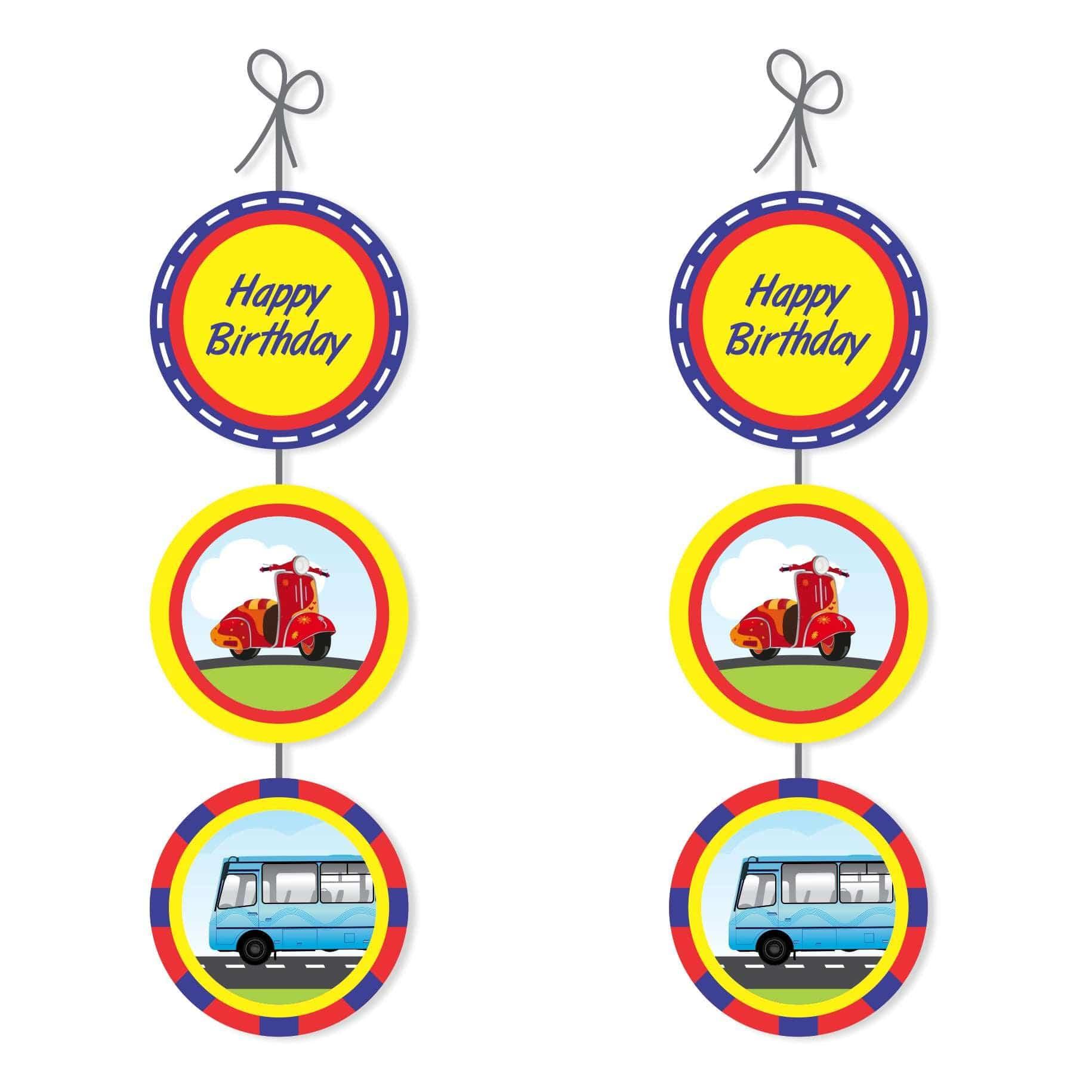 Transport Danglers THEME PARTIES Pretty UR Party