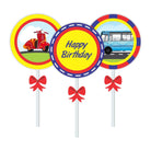 Transport theme Cupcake Toppers THEME PARTIES Pretty UR Party